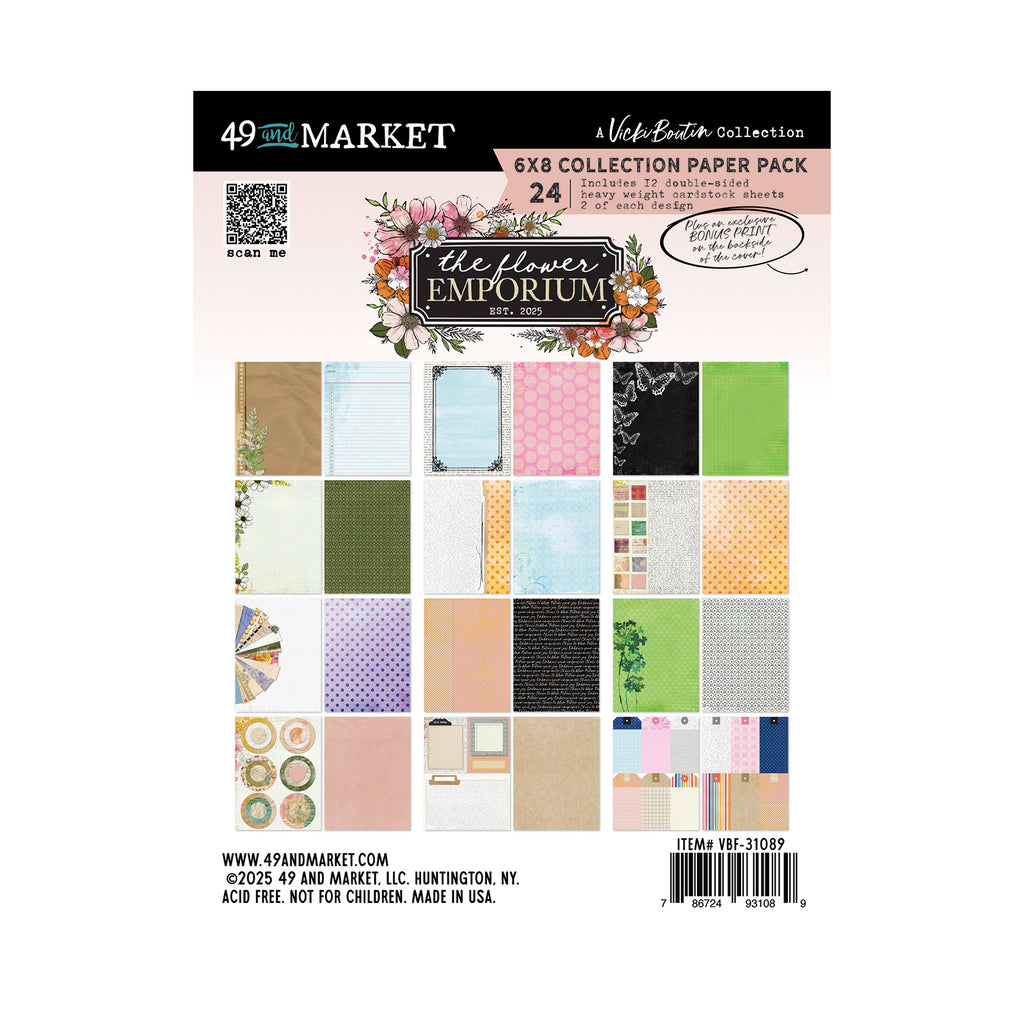 49 and Market - The Flower Emporium 6x8 Collection Pack