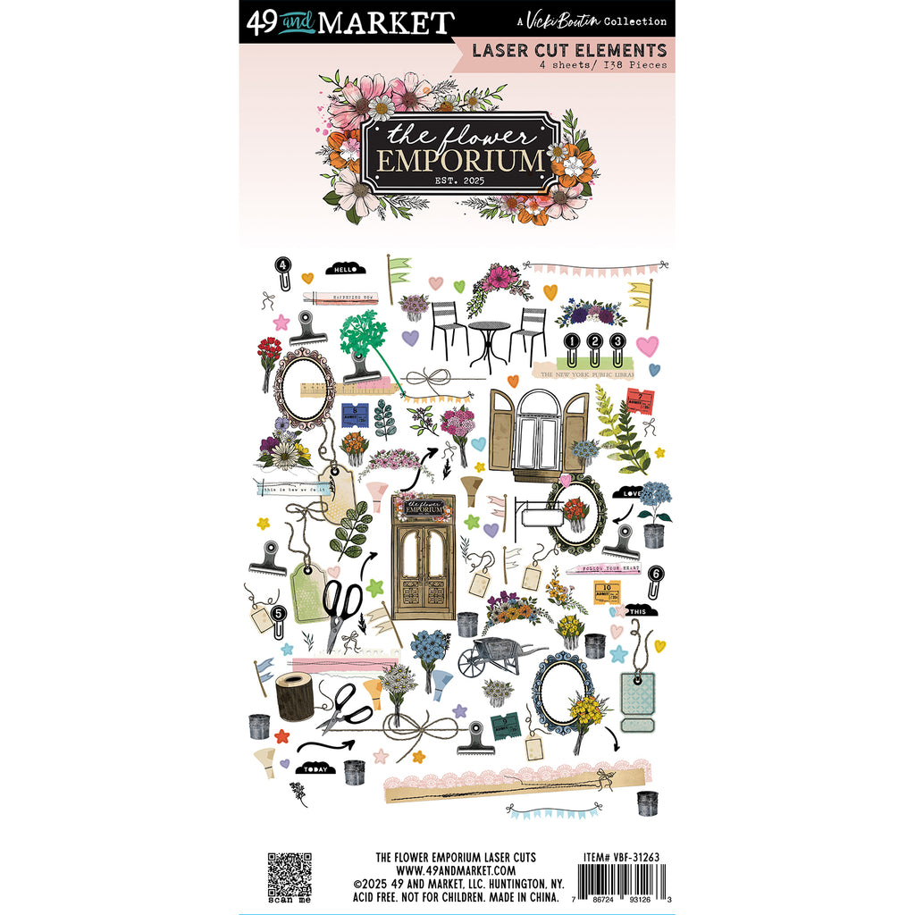 49 and Market - The Flower Emporium Laser Cut Outs