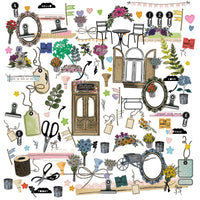 49 and Market - The Flower Emporium Laser Cut Outs