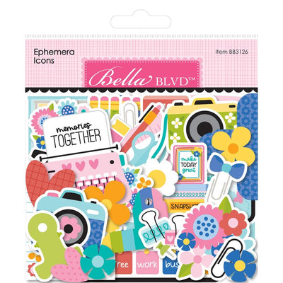 Bella Blvd - Documented Ephemera Icons 75/Pkg