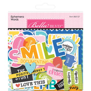 Bella Blvd - Documented Ephemera Words 77/Pkg