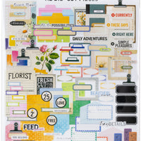 49 and Market - The Flower Emporium Journal Die Cuts 112/Pkg