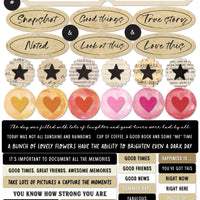 49 and Market - The Flower Emporium Cardstock Stickers