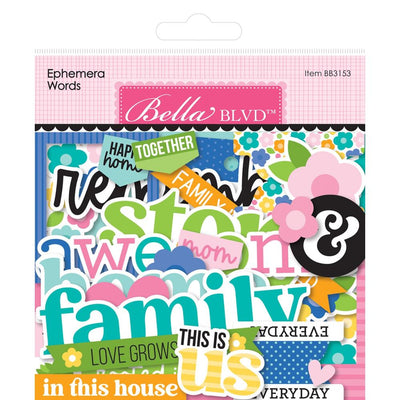 Bella Blvd - Love Grows Here Ephemera Words 84/Pkg