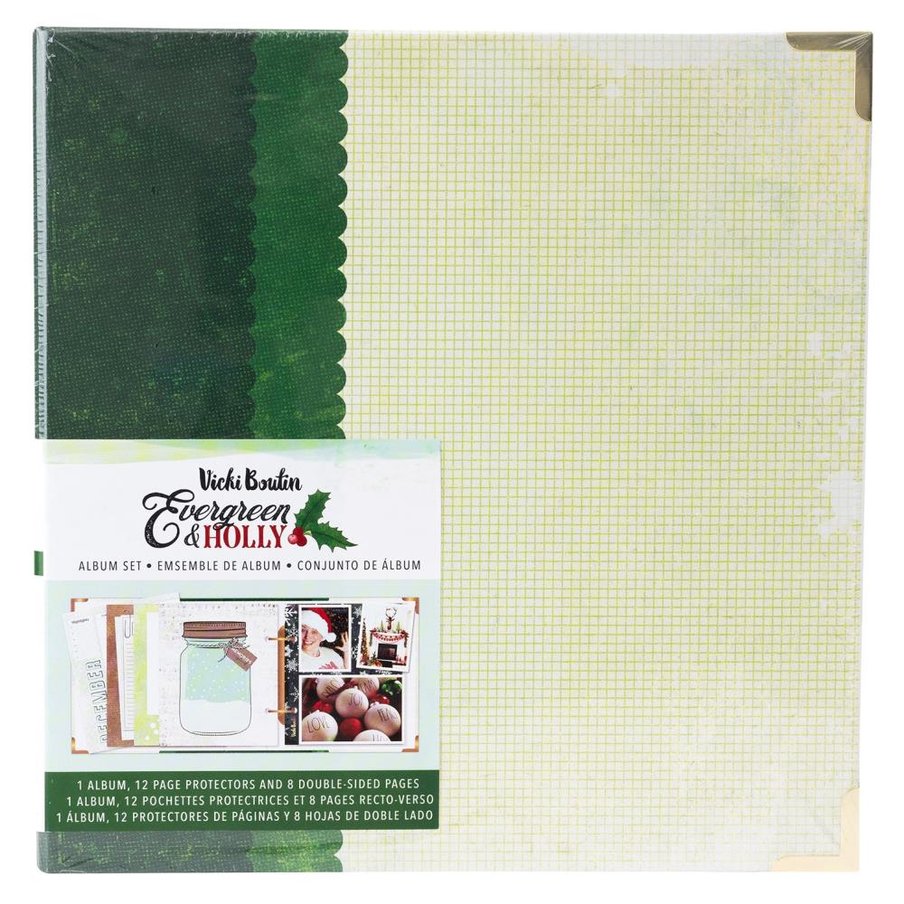 Vicki Boutin - Evergreen & Holly Album Set 6"X8"