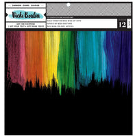 Vicki Boutin Mixed Media - Black Foundations Art Paper