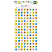 American Crafts Coast-to-Coast Puffy Stickers 120/Pkg