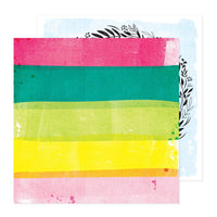 Vicki Boutin - Bold And Bright Paper - Rainbow Stripes