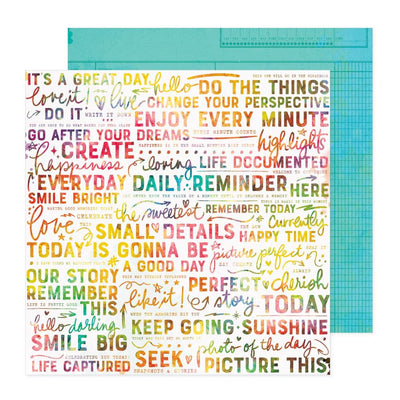 Vicki Boutin - Bold And Bright Paper - Daily Reminder