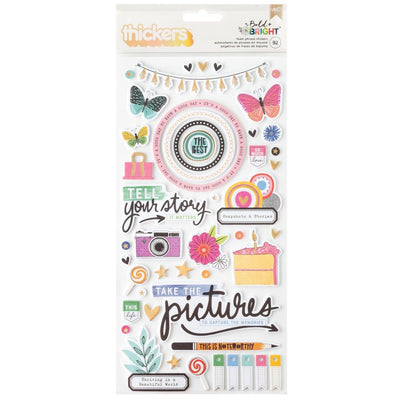 Vicki Boutin - Bold And Bright Thickers - Phrases 92/Pkg