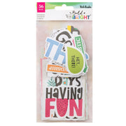 Vicki Boutin - Bold And Bright Ephemera - Journaling 56/Pkg