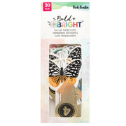 Vicki Boutin - Bold And Bright Acrylic Die-Cut Paper Clips 30/Pkg