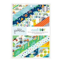 Pebbles - Cool Boy 6x8 Paper Pad 36/Pkg