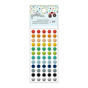 Pebbles - Cool Boy Enamel Dots 60/Pkg