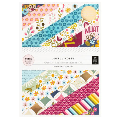 Pink Paislee - Joyful Notes Double-Sided Paper Pad 6