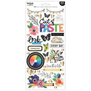 Vicki Boutin - Cut & Paste Cardstock Stickers 6x12"