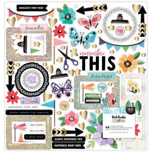 Vicki Boutin - Cut & Paste 12x12 Foam Stickers