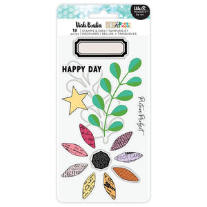 Vicki Boutin - Cut & Paste Stamp & Die Set