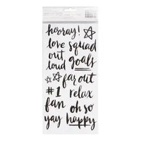 Crate Paper Good Vibes Thickers Stickers 5.5"X11" 2/Pkg