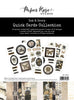 Paper Roses Studio - Ink & Ivory 6 x 8" Quick Card Kit