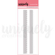 Uniquely Creative - Slim Lacy Edge Die