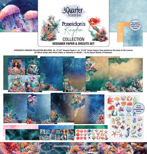 3Quarter Designs - Poseidon's Kingdom Collection 12x12