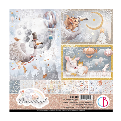 Ciao Bella - Dreamland 8x8 Paper Pack 12/Pkg