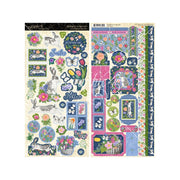 Graphic 45 - Spring is in the Air Cardstock Sticker Set