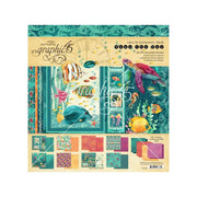 Graphic 45 - Seas the Day Collection Pack 12"X12"