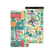Graphic 45 - Seas the Day Sticker Set