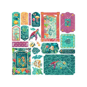 Graphic 45 - Seas the Day Chipboard Die-Cuts