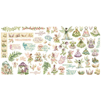 Graphic 45 - Fairy Boutique Ephemera Assortment