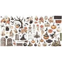 Graphic 45 - Ghostly Greetings Ephemera Set 62/Pkg