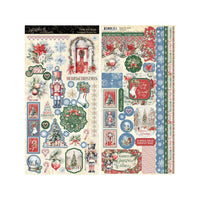 Graphic 45 - Deck the Halls Sticker Sheet Set