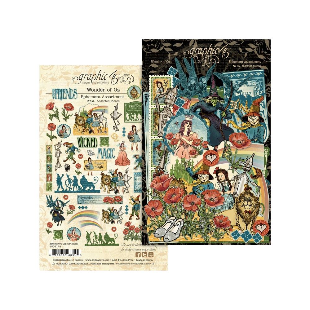 Graphic 45 - Wonder of Oz Ephemera Set