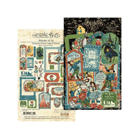Graphic 45 - Wonder of Oz Chipboard Pieces, Tags & Frames