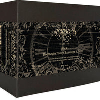 Graphic 45 - Staples Policy Envelope Album - Black