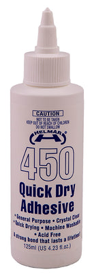 Helmar - 450 Quick Dry Adhesive 125ml