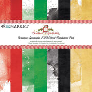 49 and Market - Christmas Spectacular Collection - 12x12 Color Foundations Collection Pack