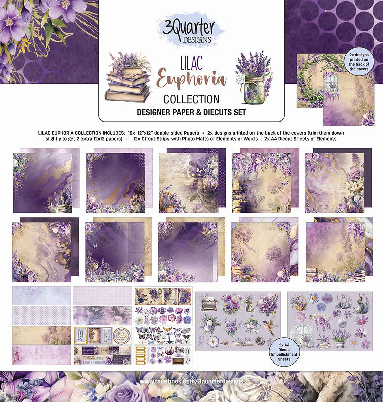 3Quarter Designs - Lilac Euphoria Collection 12x12