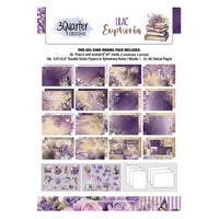 3Quarter Designs - Lilac Euphoria 6x4 Card Making Pack