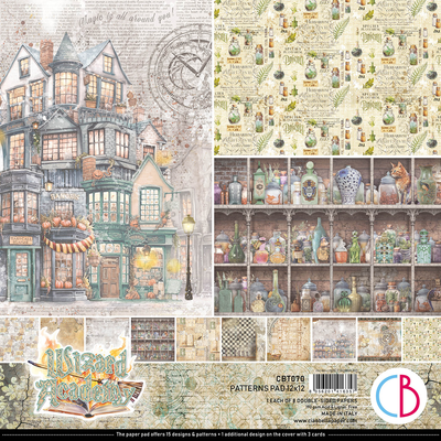 Ciao Bella - Wizard Academy 12x12 Paper Pack 8/Pkg