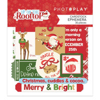 Photo Play - Up on the Rooftop Ephemera Cardstock Die Cuts 30/Pkg