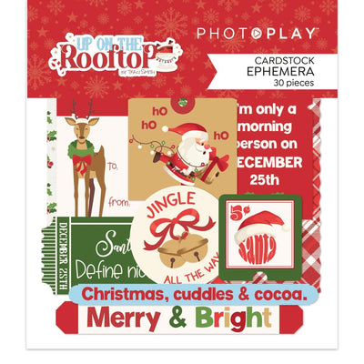 Photo Play - Up on the Rooftop Ephemera Cardstock Die Cuts 30/Pkg