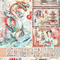Ciao Bella - Land of the Rising Sun Creative Pad A4 9/Pkg