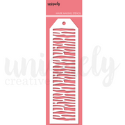 Uniquely Creative - Evangeline Mark Making Stencil