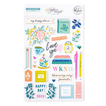 Pinkfresh - Picture Perfect Puffy Stickers 5.5"X11" - 20/Pkg