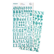 Pinkfresh - Picture Perfect Alpha Puffy Stickers 5.5"X11" - 204pc