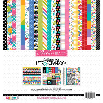 Bella Blvd - Let's Scrapbook 12x12 Collection Kit 25/Pkg