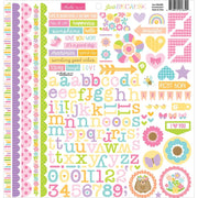 Bella Blvd - Just Because DooHickey 12x12 Sticker Sheet